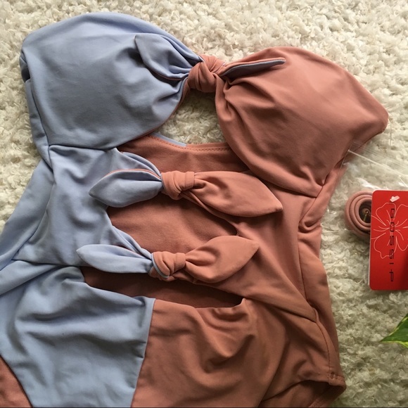 🚫SOLD. NWT Gossip Strapless one piece bikini - Picture 2 of 8